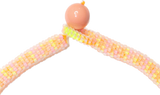 Multicolor crochet necklace (neon)