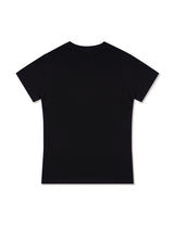 Women's フルーツスパンデックスシングルジャージ半袖Tシャツ BlackBlue(FCD2TS512W)