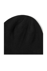 LABEL BEANIE (BLACK)