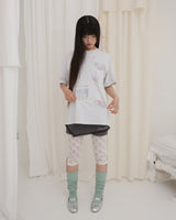 MINI DOT LOOSE KNEESOCKS / MINT