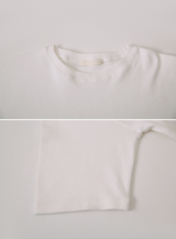 ミルクレイヤードルーズフィットショートスリーブTシャツ (5color)