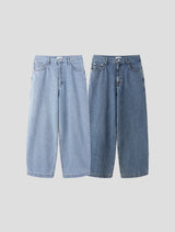 Ber balloon denim pants
