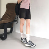 Prit ウォッシングショートデニムショーツ