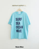 ミックス プリンティング ショートスリーブ Tシャツ