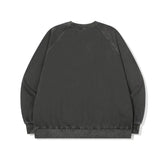 26FW★ハッピー パピー パッチ ピグメント ラグラン スウェットシャツ
