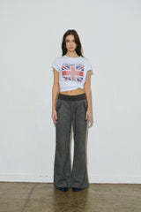 ag cotton pants (dark grey)