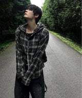Authentic Hoodie Check Shirt (2 Colors)
