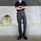 Banding Semi-Wide Slacks