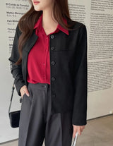 Cams Round Suede Jacket