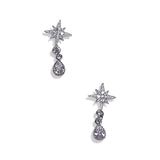 star drop earrings