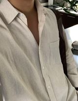  Cool Summer Premium Linen Overfit Shirt