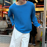 LMN Pol Decky Balloon Boat Neck Knitwear Long Sleeve Tee (6 colors)