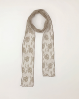 [SET]Sepia Lace T-shirt + Scarf (2color)