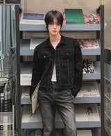 Io Velvet Denim Jacket
