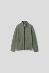 Meen Knitted Zip Up