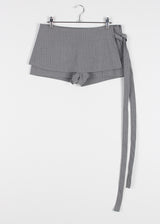 STRIPE WRAP SHORTS