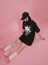 サクラTシャツ　ブラック