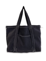 O Logo Drawing Stitch Bag / Black