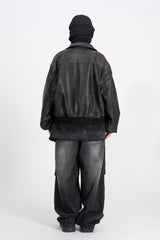 メキクリーンレザージャケット