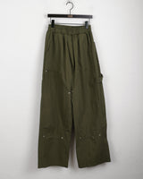 Penf Carpenter Damaged Wide Cotton Pants