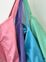 pastel canvas washing bag