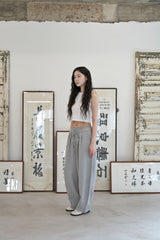 HEAVY-TERRY BALLOON SWEAT PANTS (Gray)