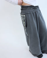 Button underwear sweatpants
