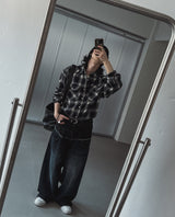 Bully western checked shirt