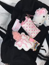 ribbon duffle bag (2 type)