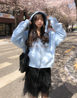 ハイヤー ツーウェイフードジップアップ