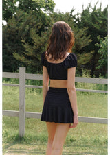 Chloe Swim Skirt Black