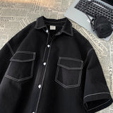 Ford Stitch Pocket Short-Sleeved Shirt (734511004216/2 colors)