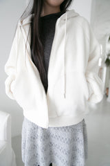 waffle pocket dumble hood jumper(2colors)