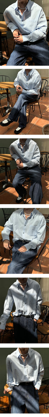 [S/S] Linen loosefit pocket shirts (8color)