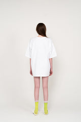 THEOHYOU  オーバーフィットTシャツ (WHITE)
