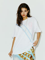 サッシュTシャツ ホワイト