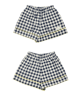 Checky Pajama set / Navy