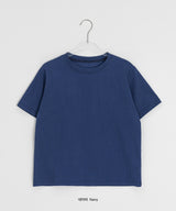 26SS★ [BAONHAUS] キンネイクーリングセミクロップ半袖Tシャツ