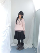 Flare some cotton frill skirt