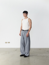 PT5 Pleated Striped Tailored Trouser