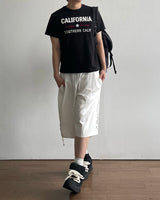 カリ エンブロイダリー ショートスリーブ Tシャツ