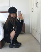 Lace frill knee socks