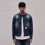 HOOK DENIM RACER JACKET_BLUE