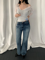Summersell Washed Bootcut Jeans