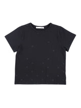 ヒドゥンプリントレギュラーTシャツ (ブラック)