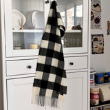Choco Chip Checkerboard Check Pattern Surgical Scarf muffler Winter Unisex Gift 1 color