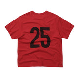ウィークエンドウォリアーピーポーアートワークTシャツ (レッド)