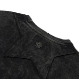 [DISNEY] アップリケスノーウォッシュTシャツ_チャコール