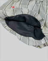 MULTI PATTERN BALLOON PANTS BLACK (SHORT FIT)