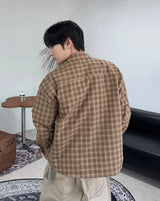 ヘイスクロップチェックシャツ